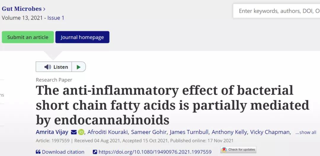 運(yùn)動(dòng)還能抗炎！內(nèi)源性大麻素介導(dǎo)腸道產(chǎn)生抗炎物質(zhì) 減少炎癥