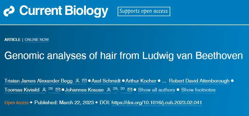 研究人員首次對貝多芬基因組進行了測序 研究人員首次對貝多芬基因組進行了測序