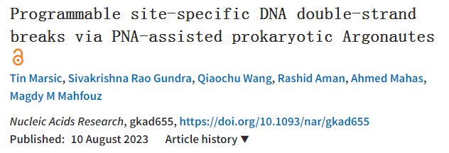 一項創(chuàng)新的基因組編輯技術用于特定位點的DNA操作 一項創(chuàng)新的基因組編輯技術用于特定位點的DNA操作